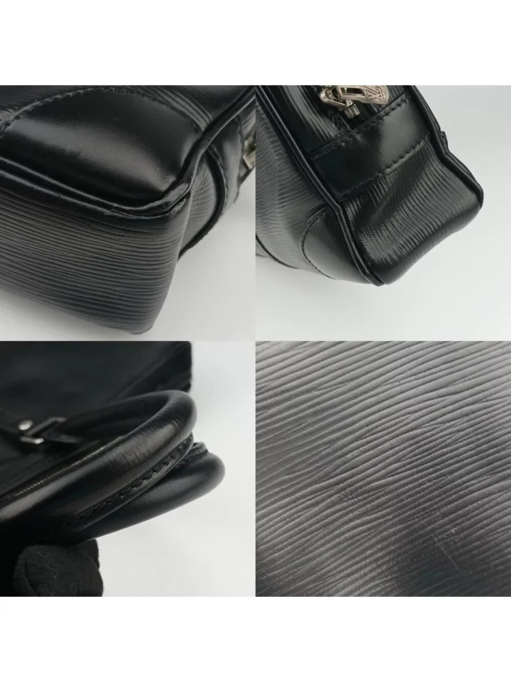 Louis Vuitton Porto Document Voyage Black Handbag